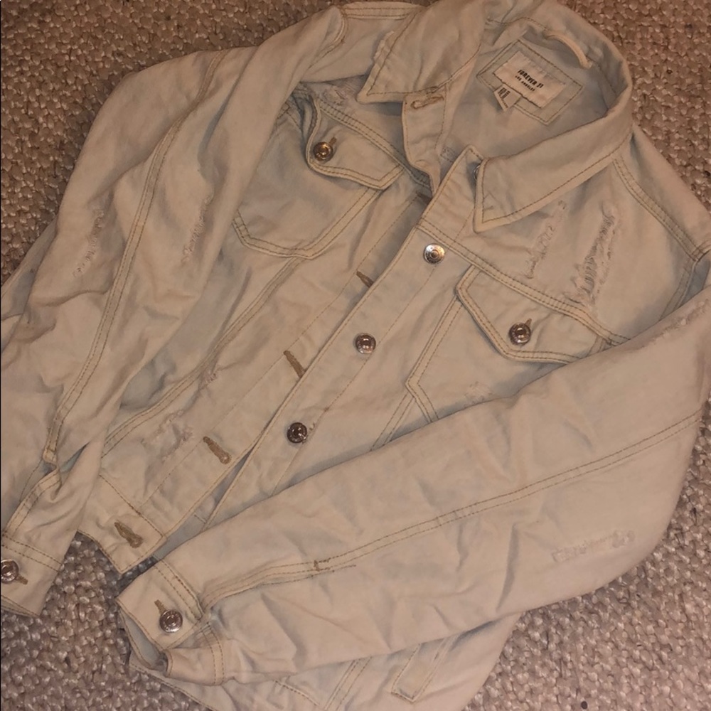 Ripped Denim Jacket